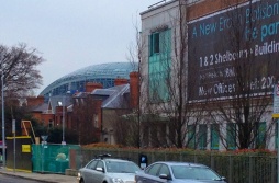 I had forgotten the sports staduim was so close to the Fulbright Office (which is just around the corner).