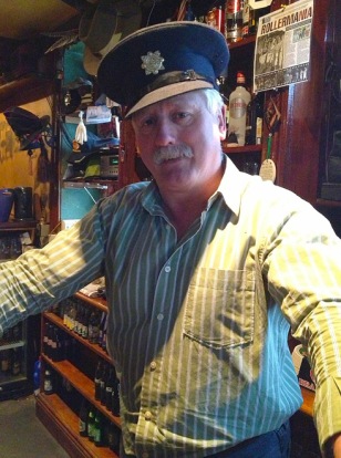 Tony was a police officer in Santa Barbara for years. Today he's the barman at Kate Daly's in Limerick.