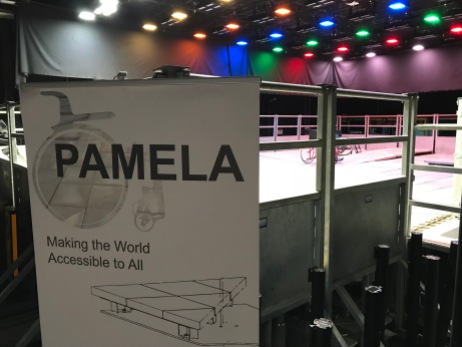 The testing platform at PAMELA